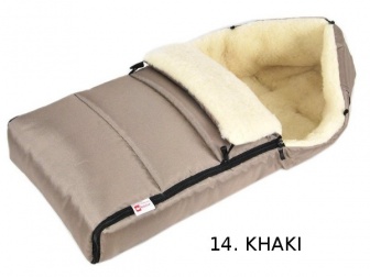 Fusak  K12 ovčia vlna khaki