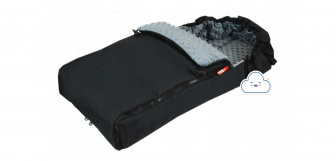 Fusak K24 minky černo - šedý