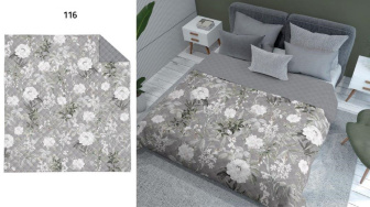 Prikrývka na posteľ 220x240 cm - vzor 116