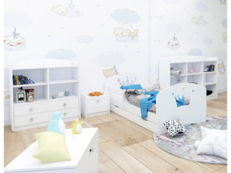 Postel Karla 180/90 cm + zásuvka + matrace