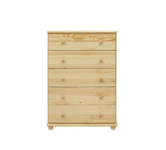 Komoda z masívu borovice KN11 80/122/42 cm