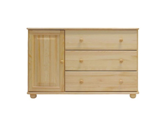 Komoda z masívu borovice KN35 118/78/42 cm