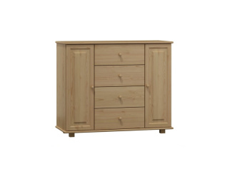 Komoda z masívu borovice KN40 118/100/42 cm