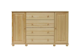 Komoda z masívu borovice KN58 156/100/42 cm