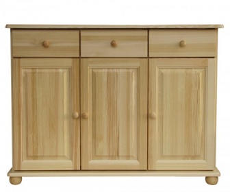 Komoda masív borovica KD 62