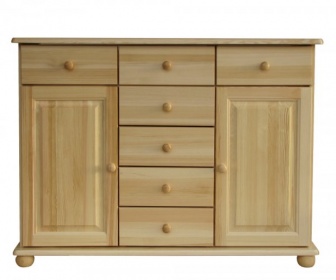 Komoda masív borovica KD 64