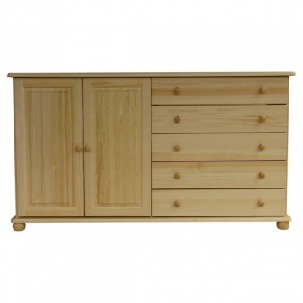 Komoda masív borovica KD 81