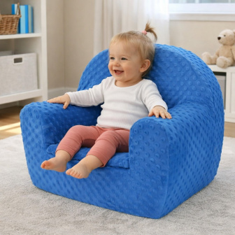 Detské kresielko -modrá