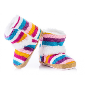 Dojčenské capáčky 6-12 mesiacov KSZ 001 multicolor