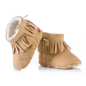 Dojčenské capáčky 6-12 mesiacov KSZ 008 brown