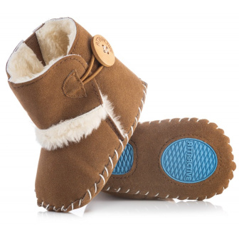 Dojčenské capáčky 0-6 mesiacov KSZ 022 brown