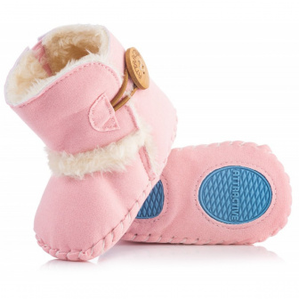 Dojčenské capáčky 6-12 mesiacov KSZ 022 pink