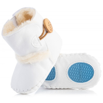 Dojčenské capáčky 6-12 mesiacov KSZ 022 white