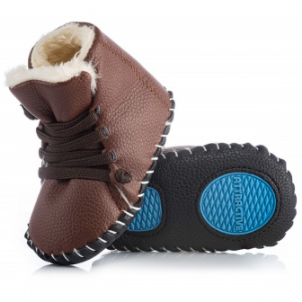 Dojčenské capáčky 6-12 mesiacov KSZ 023 brown