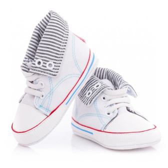 Dojčenské capáčky - 0-6 mesiacov KTR 010 WHITE