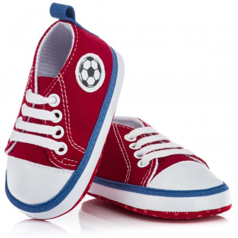 Dojčenské capáčky, tenisky 6-12 mesiacov KTR 020 red