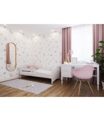 Posteľ  Elisa 180/80 cm - biela + matrace