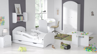 Postel Leoš 160/80 cm + + zásuvka + matrac - výber farieb