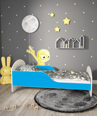 Postel Leoš 160/80 cm + matrac - výber farieb