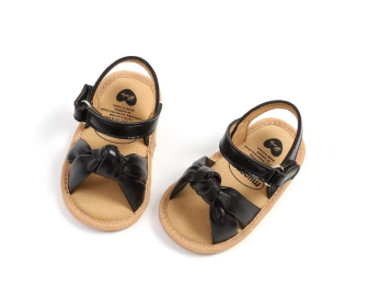 Sandálky 0-6 mesiacov - M2037-1 / čierna