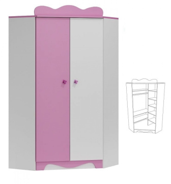 Rohová skriňa N28 - Mája