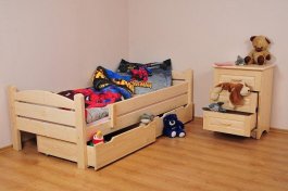 Posteľ Matěj 90x200 + šuplíky a rošt ZADARMO