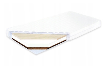 Zdravotný matrac Meditex 120 x 60 x 11 cm - latex / kokos