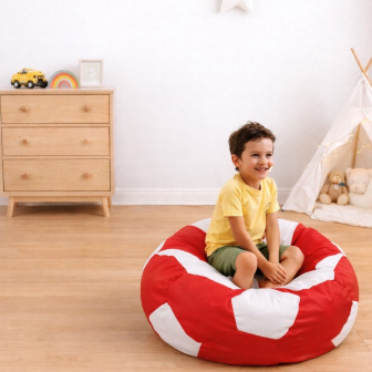 Sedací vak fotbalová lopta 300L, 80 cm XL nr.11