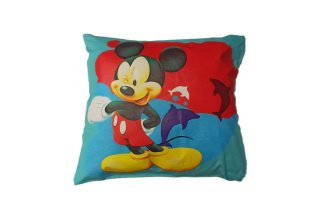 Detská obliečka na vankúš 40x40 cm - Mickey Mouse / tyrkys