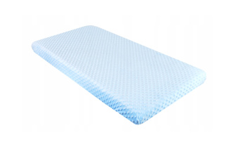 Prestieradlo minky - svetlo modrá 80x160 cm