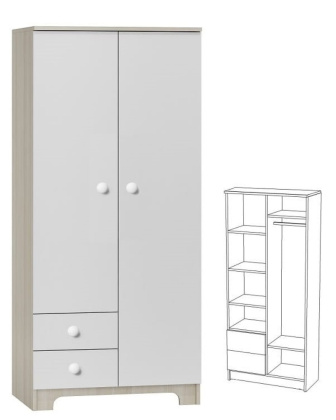 Skriňa N8 - Nordi II