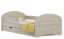 Posteľ Nela N20S 180/90 cm - DUB SONOMA + matrac a rošt ZADARMO