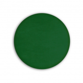 Čalúnený nástenný panel kolo - priemer 30 cm, výška 3 cm - fľaškovo zelená