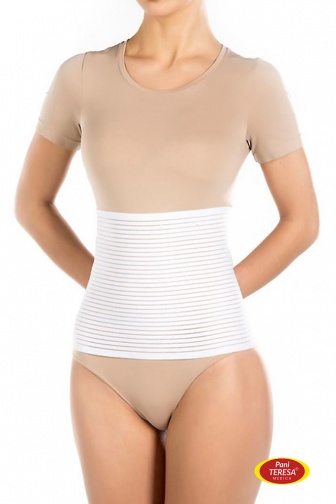 Popôrodný sťahovací pás - biely - varianty rozmerov