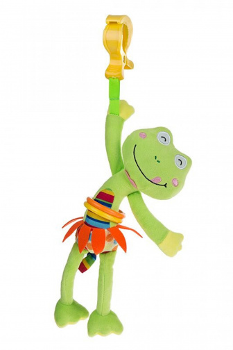 Plyšová hračka s vibráciou žába