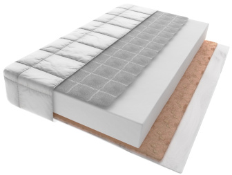 Matrace pohanka - molitan - kokos 120x60 cm