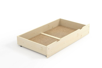 Šuplík pod posteľ 150 cm - smrek