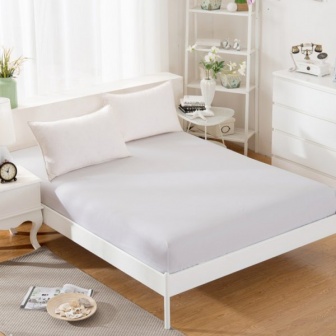 Jersey plachta s gumkou 140/200 cm ECONOMY - popel