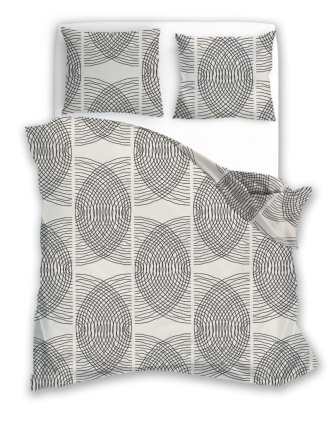 Obliečky zo saténového mikrovlákna 140 x 200 + 70 x 90 cm - model 008