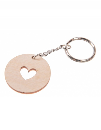 Prívesok na kľúče 3,5 cm - Srdce