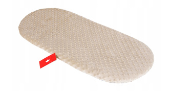 Prestieradlo do kočíka minky - béžová