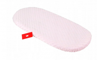 Prestieradlo do kočíka minky - ružové