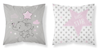 Detské obliečky na vankúš 40x40 cm - Little Star Sloník