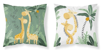 Detské obliečky na vankúš 40x40 cm - Žirafy