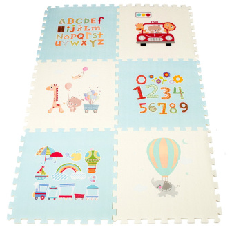 Veľká penová podložka puzzle pre deti