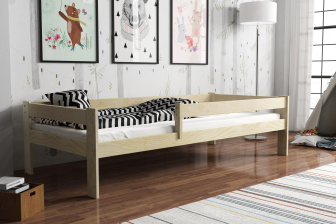 Posteľ z masívu Rudi 180/80 cm + rošt ZADARMO