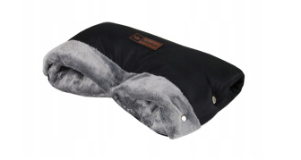 Rukávnik K26 flís - čierna / sivá