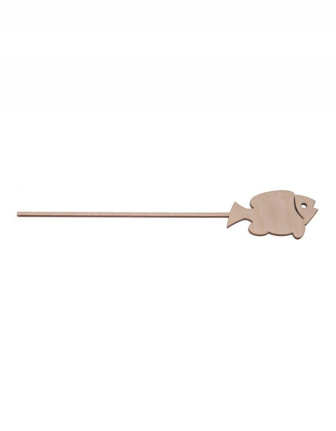 Drevené zapichovátko -  Kapr