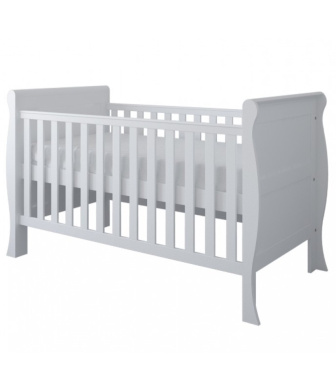 Postieľka 140/70 cm Francesca - biela - 3v1