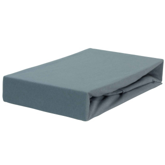 Jersey prestieradlo LUX s gumkou 90/200 cm - sivá